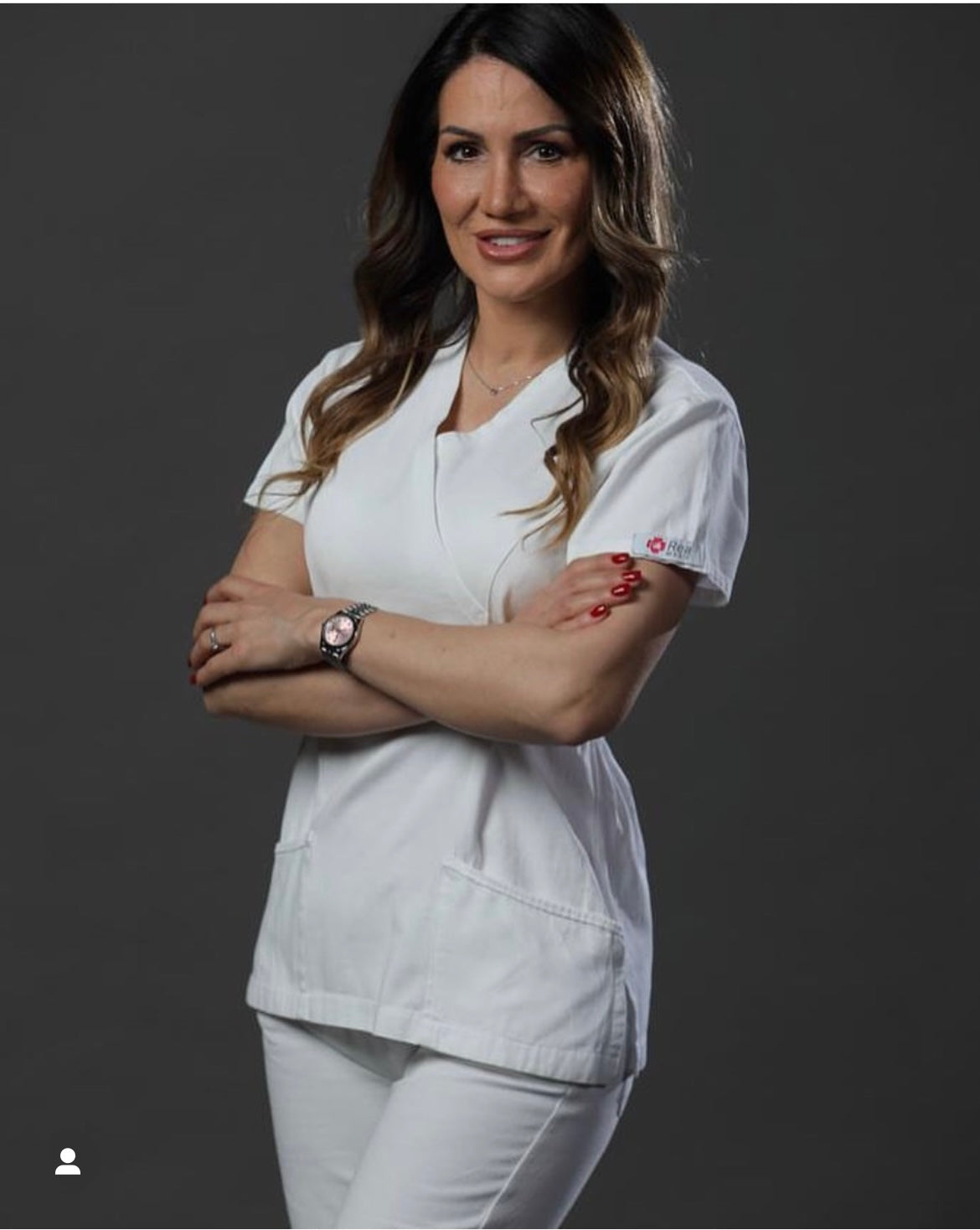 Lux - Magic uniforms-Medicnska_uniforma_Lux_u_beloj boji